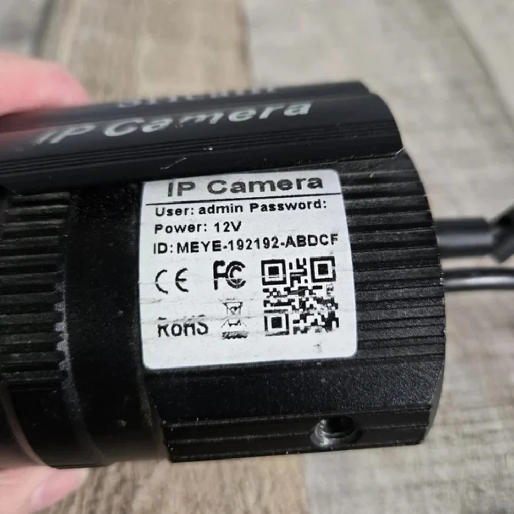 SRICAM | Black Security IP Camera Surveillance